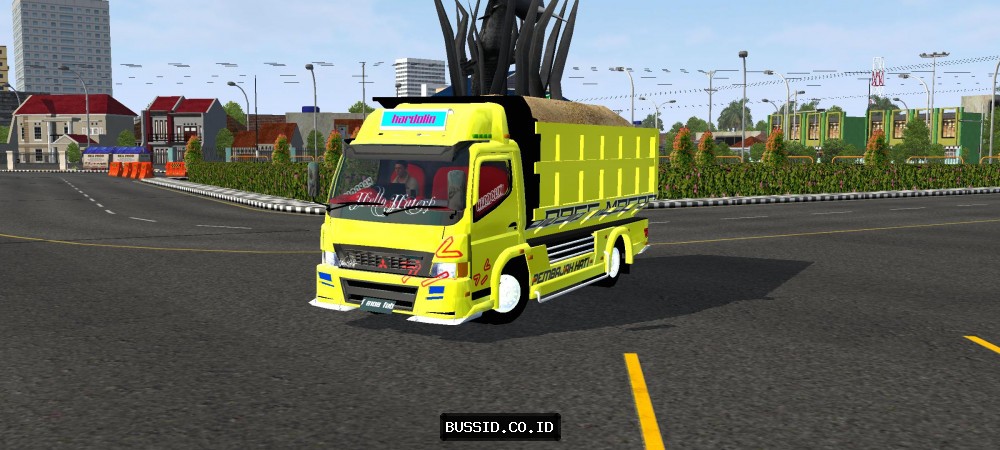 Canter Dump Muat Pasir