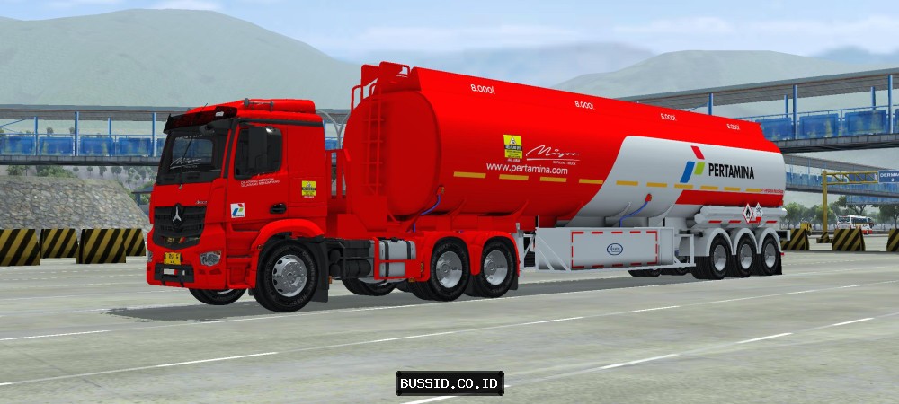 Mercedes Benz Arocs Trailer Tangki