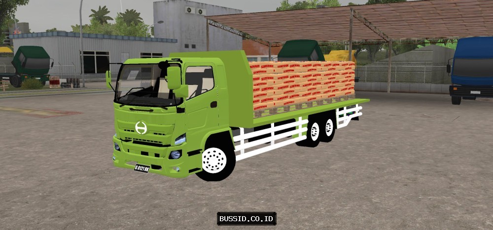 Hino 500 Flatbed Muat Semen