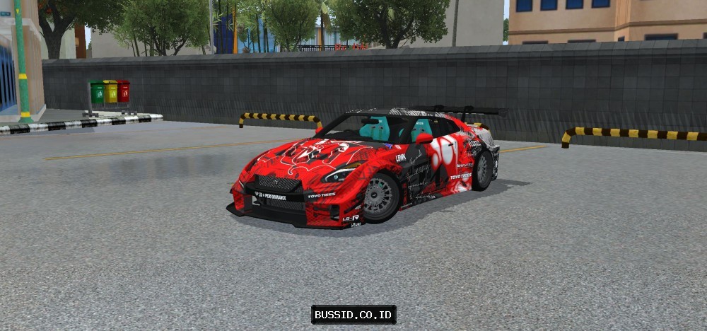 Nissan GTR R35 Liberty Walk Silhouette