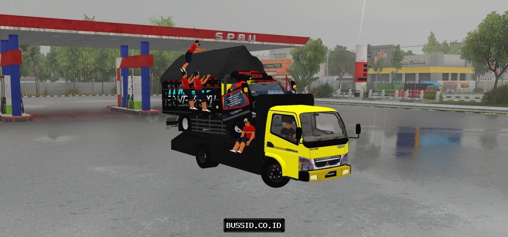 Canter Towing Canter Laka