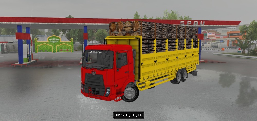 UD Quester Bak Muat Kayu