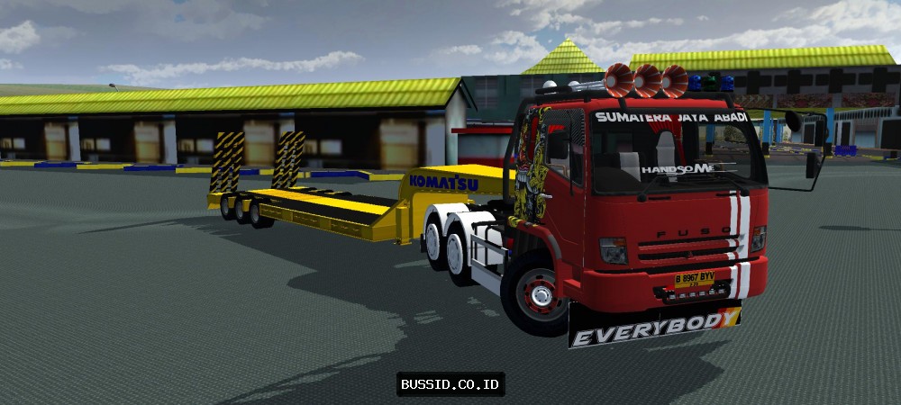 Fuso FN Trailer Excavator