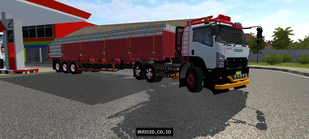 Isuzu Giga Trailer Beton