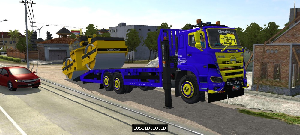 Hino 500 Selfloader Roller