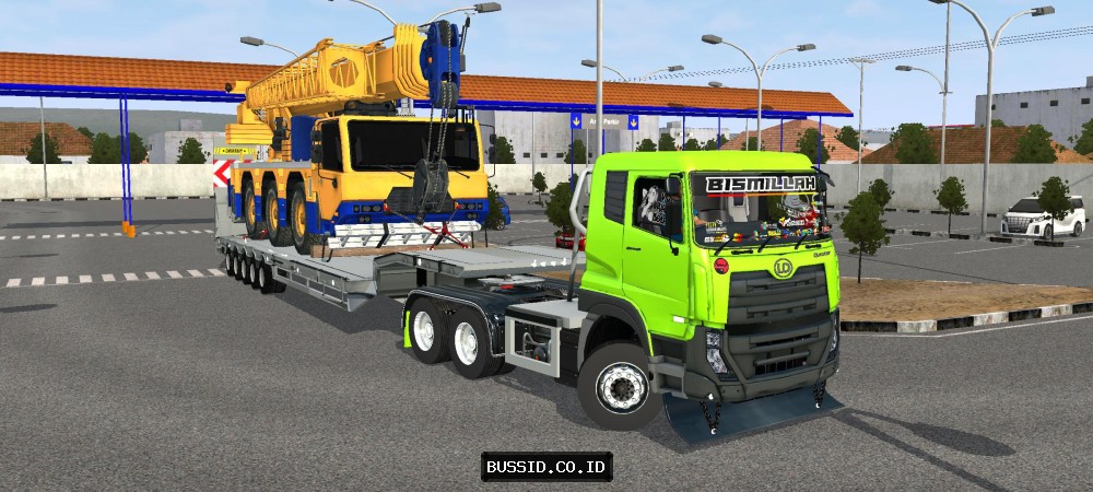 UD Quester Trailer Crane