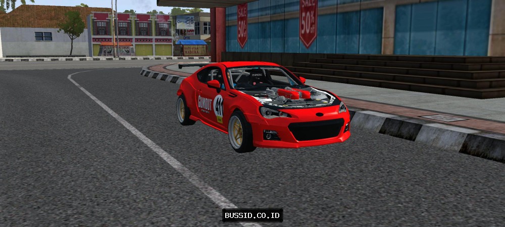 Subaru BRZ Rocket Bunny Engine Ferrari