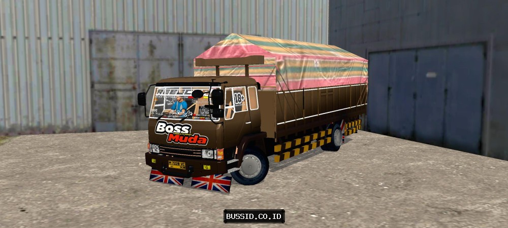 Fuso Fighter Engkel Terpal Segitiga