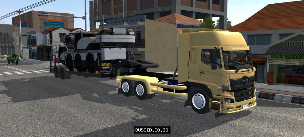 Hino 500 Trailer Crane